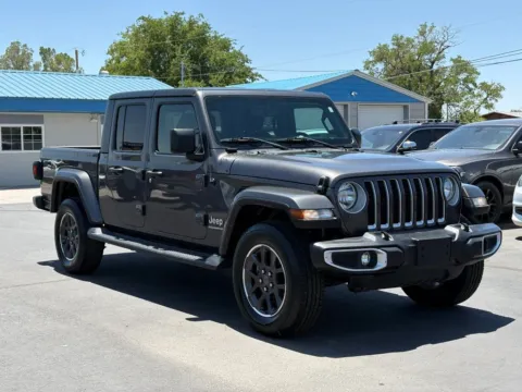 Gray 2023 Jeep Gladiator Overland Pickup 4D 5 ft for sale in Las Cruces, NM