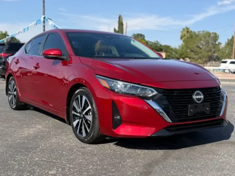 Red 2024 Nissan Sentra SV Sedan 4D for sale in Las Cruces, NM