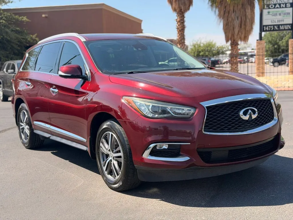 Red 2019 INFINITI QX60 LUXE Sport Utility 4D for sale in Las Cruces, NM