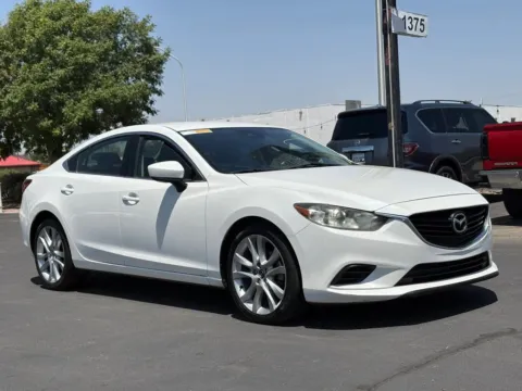 White 2017 MAZDA MAZDA6 Touring (2017.5) Sedan 4D for sale in Las Cruces, NM