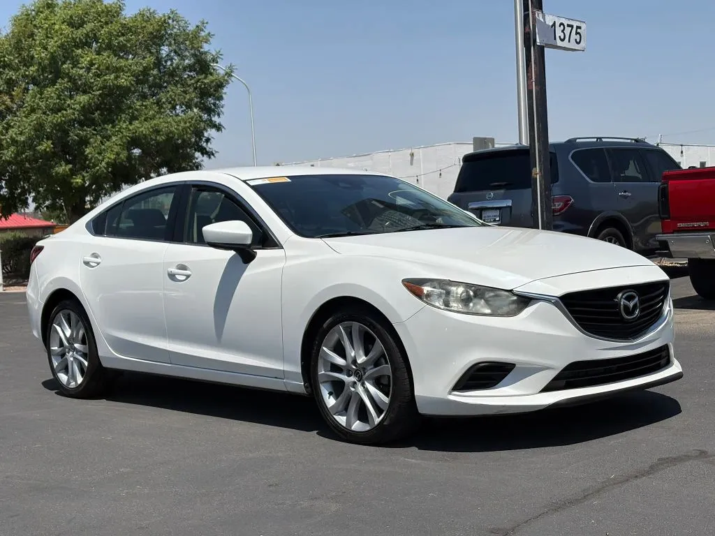 White 2017 MAZDA MAZDA6 Touring (2017.5) Sedan 4D for sale in Las Cruces, NM