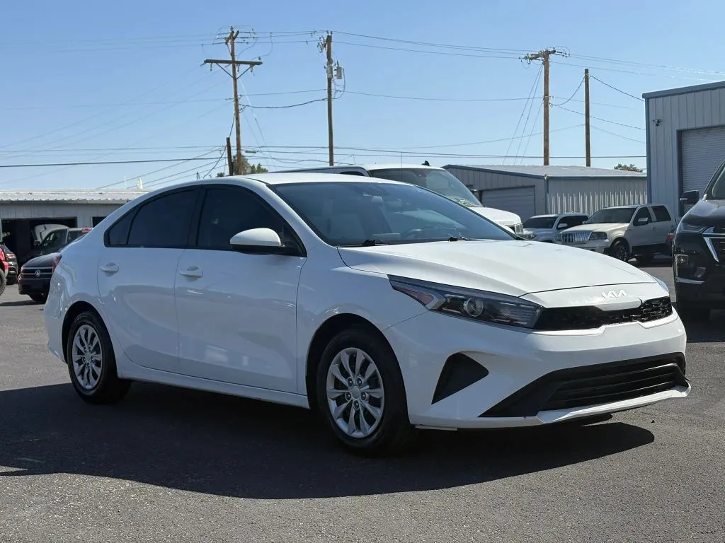 White 2023 Kia Forte LX Sedan 4D for sale in Las Cruces, NM