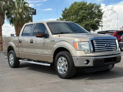 Gold 2011 Ford F-150 SuperCrew Cab XLT Pickup 4D 5 1/2 ft for sale in Las Cruces, NM