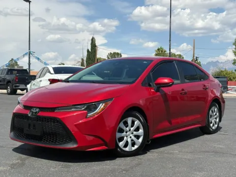 Another view of 2020 Toyota Corolla LE Sedan 4D for sale in Las Cruces, NM at L&L Auto Sales