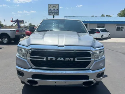 Silver 2023 Ram 1500 Quad Cab Big Horn Pickup 4D 6 1/3 ft for sale in Las Cruces, NM