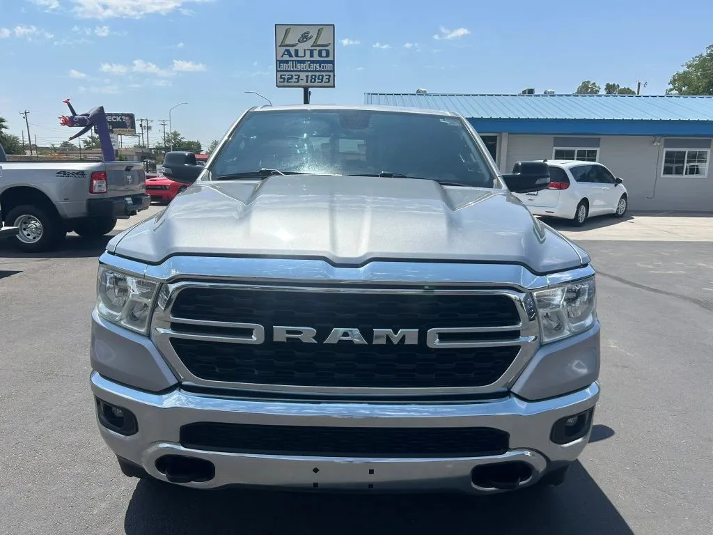 Silver 2023 Ram 1500 Quad Cab Big Horn Pickup 4D 6 1/3 ft for sale in Las Cruces, NM