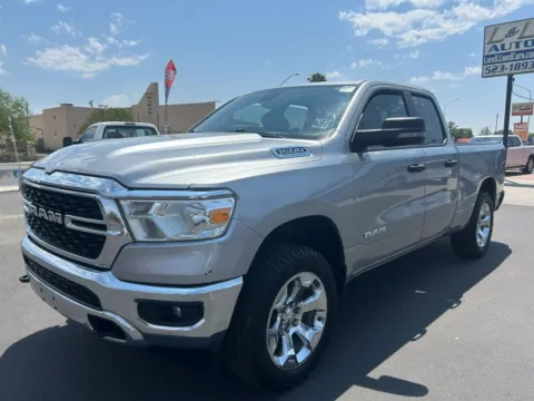 Photos of 2023 Ram 1500 Quad Cab Big Horn Pickup 4D 6 1/3 ft for sale in Las Cruces, NM at L&L Auto Sales