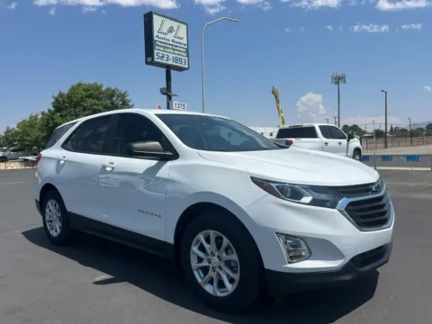 White 2021 Chevrolet Equinox LS Sport Utility 4D for sale in Las Cruces, NM