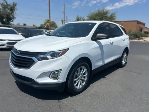 White 2021 Chevrolet Equinox LS Sport Utility 4D for sale in Las Cruces, NM