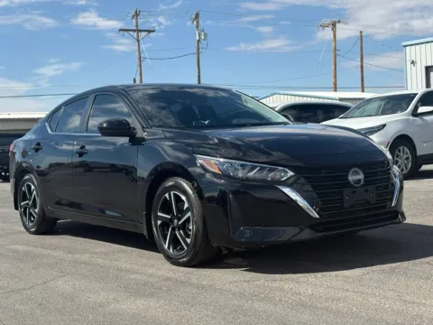 Black 2025 Nissan Sentra SV Sedan 4D for sale in Las Cruces, NM