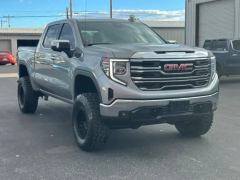 Silver 2025 GMC Sierra 1500 Crew Cab SLT Pickup 4D 5 3/4 ft for sale in Las Cruces, NM