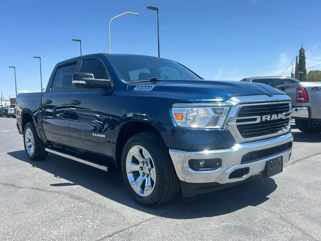 Blue 2021 Ram 1500 Crew Cab Lone Star Pickup 4D 5 1/2 ft for sale in Las Cruces, NM