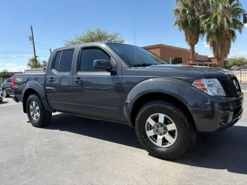 Gray 2012 Nissan Frontier Crew Cab PRO-4X Pickup 4D 5 ft for sale in Las Cruces, NM