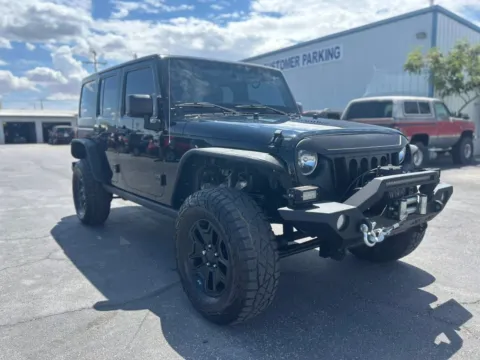 Black 2016 Jeep Wrangler Unlimited Backcountry Sport Utility 4D for sale in Las Cruces, NM