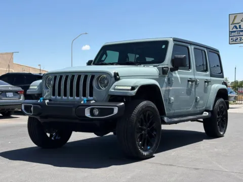 Another view of 2023 Jeep Wrangler 4xe Sahara 4xe Sport Utility 4D for sale in Las Cruces, NM at L&L Auto Sales