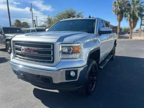 Another view of 2015 GMC Sierra 1500 Crew Cab SLE Pickup 4D 5 3/4 ft for sale in Las Cruces, NM at L&L Auto Sales