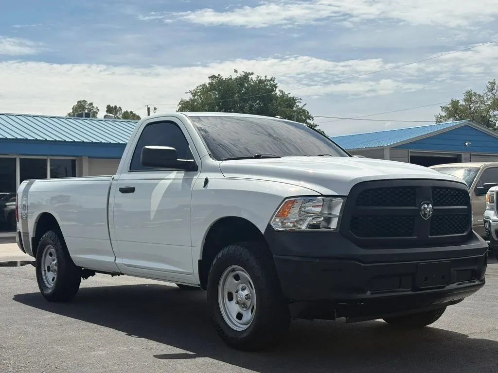 White 2017 Ram 1500 Regular Cab Tradesman Pickup 2D 8 ft for sale in Las Cruces, NM