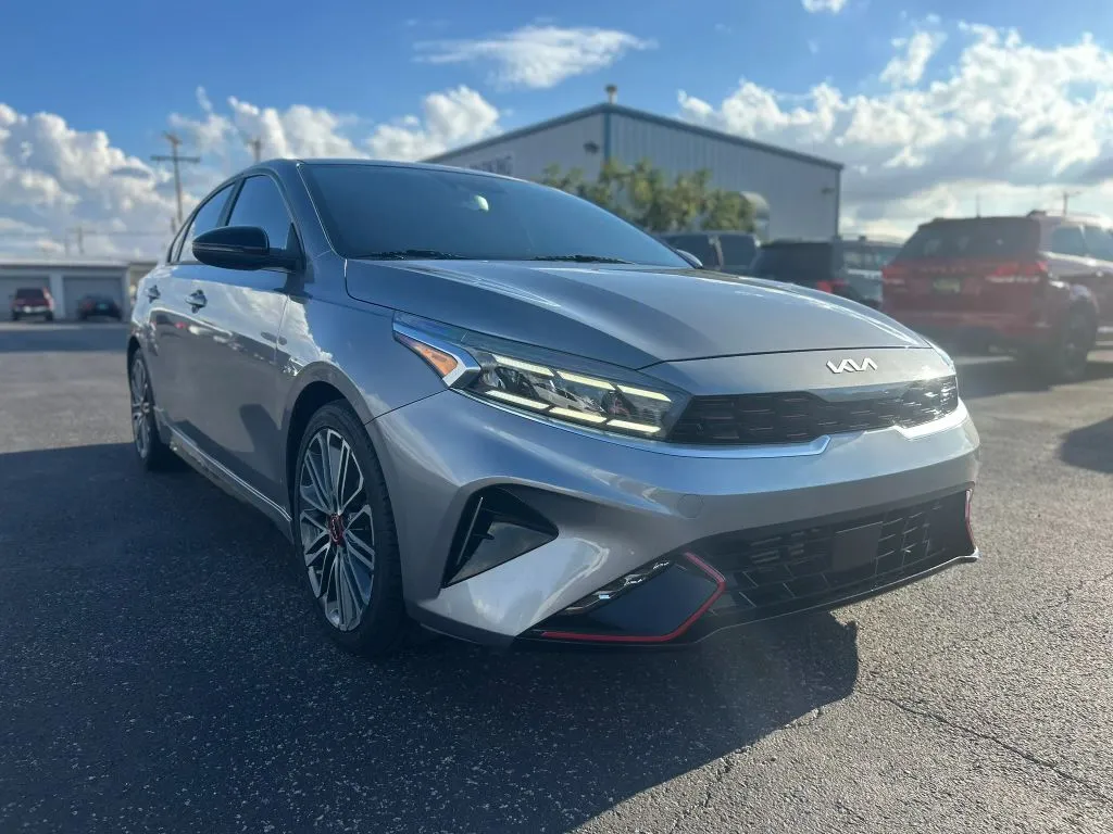 Gray 2024 Kia Forte GT Sedan 4D for sale in Las Cruces, NM