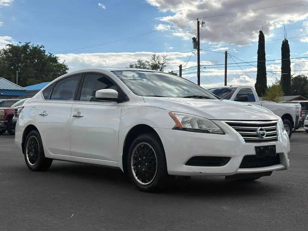 White 2014 Nissan Sentra SV Sedan 4D for sale in Las Cruces, NM