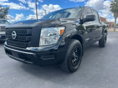 Another view of 2021 Nissan Titan Crew Cab S Pickup 4D 5 1/2 ft for sale in Las Cruces, NM at L&L Auto Sales