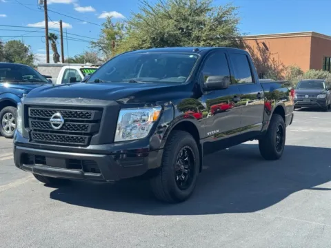 Another view of 2021 Nissan Titan Crew Cab S Pickup 4D 5 1/2 ft for sale in Las Cruces, NM at L&L Auto Sales