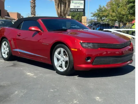 Red 2015 Chevrolet Camaro LT Convertible 2D for sale in Las Cruces, NM