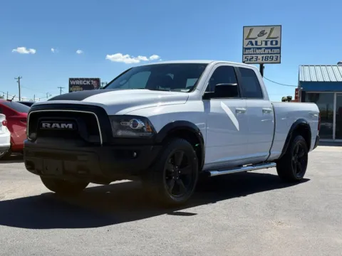 Another view of 2019 Ram 1500 Classic Quad Cab Warlock Pickup 4D 6 1/3 ft for sale in Las Cruces, NM at L&L Auto Sales