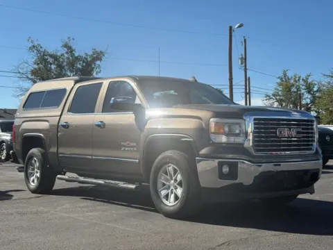 Brown 2015 GMC Sierra 1500 Crew Cab SLE Pickup 4D 5 3/4 ft for sale in Las Cruces, NM