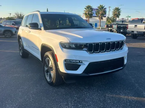 White 2023 Jeep Grand Cherokee 4xe Sport Utility 4D for sale in Las Cruces, NM