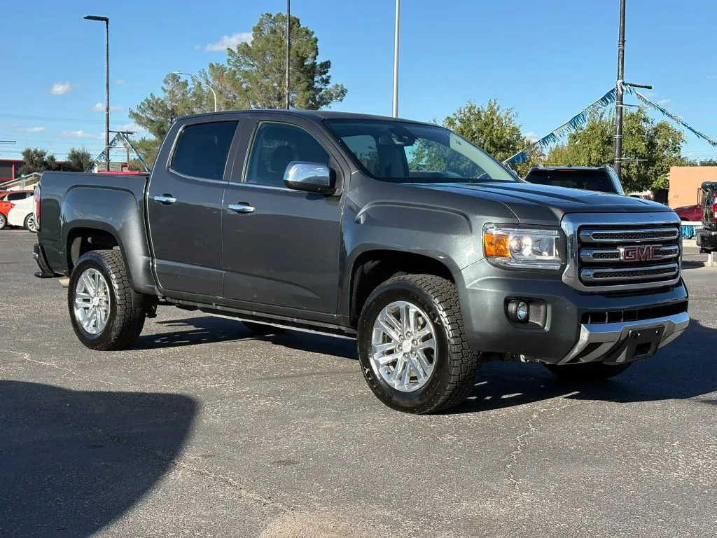 Gray 2016 GMC Canyon Crew Cab SLT Pickup 4D 5 ft for sale in Las Cruces, NM