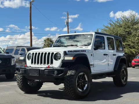 Another view of 2018 Jeep Wrangler Unlimited All New Rubicon Sport Utility 4D for sale in Las Cruces, NM at L&L Auto Sales