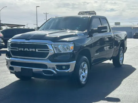 Another view of 2021 Ram 1500 Quad Cab Big Horn Pickup 4D 6 1/3 ft for sale in Las Cruces, NM at L&L Auto Sales