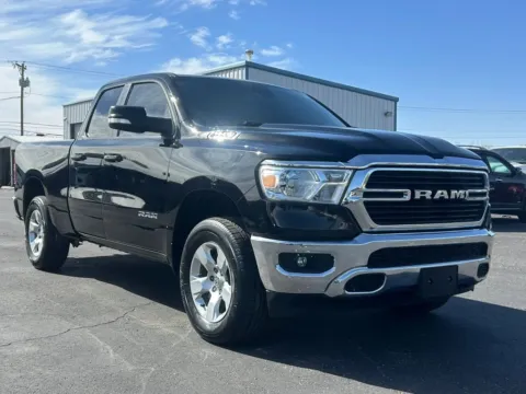 Black 2021 Ram 1500 Quad Cab Big Horn Pickup 4D 6 1/3 ft for sale in Las Cruces, NM
