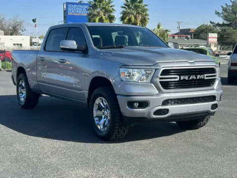 Silver 2019 Ram 1500 Crew Cab Big Horn Pickup 4D 6 1/3 ft for sale in Las Cruces, NM