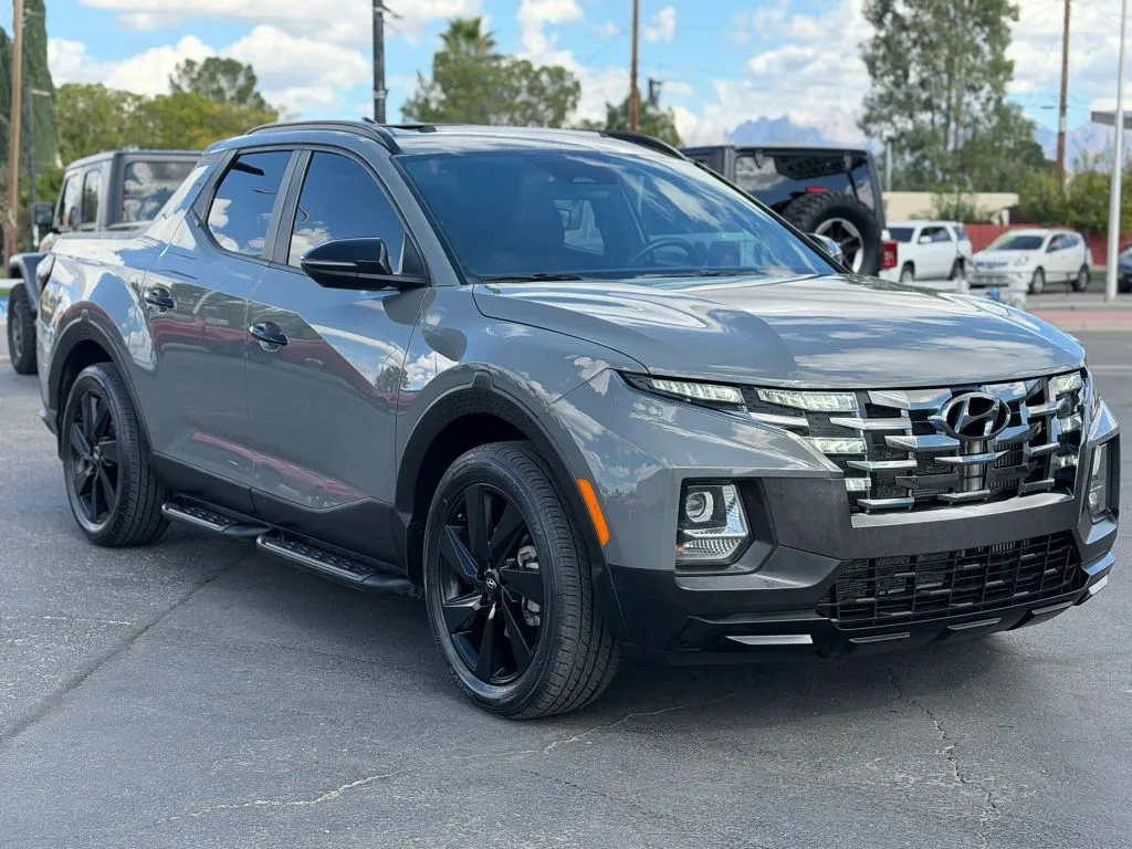 Gray 2023 Hyundai Santa Cruz Night Pickup 4D 4 ft for sale in Las Cruces, NM