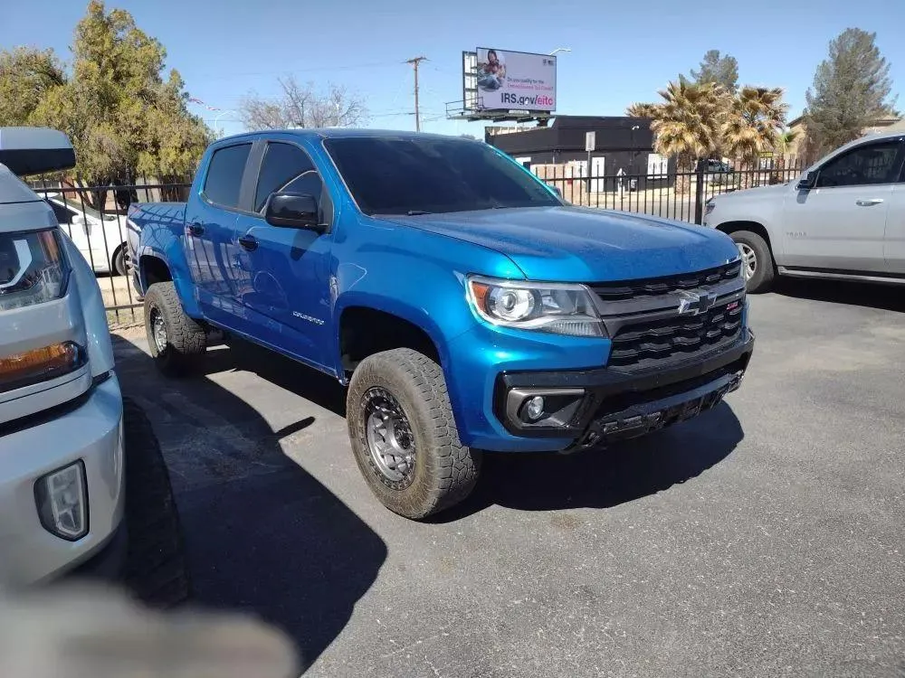 2021 Chevrolet Colorado Crew Cab Z71 Pickup 4D 5 ft for sale in Las Cruces, NM
