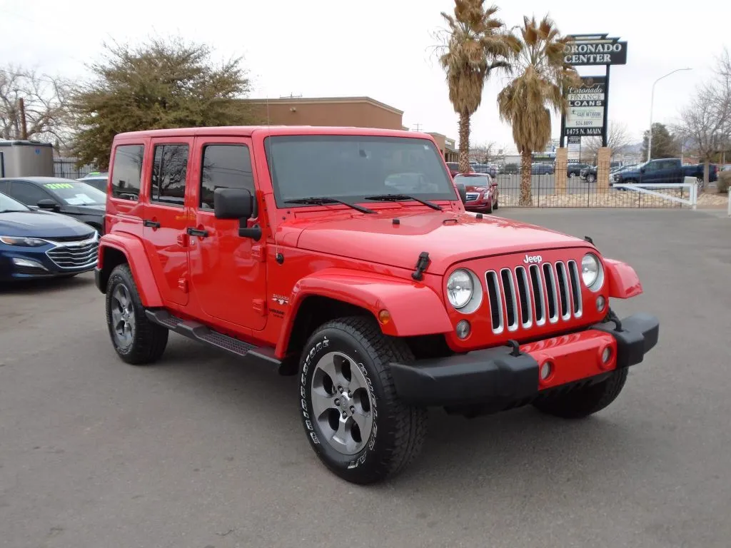 2016 Jeep Wrangler Unlimited Sahara Sport Utility 4D for sale in Las Cruces, NM