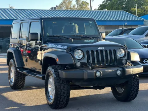 Black 2014 Jeep Wrangler Unlimited Sport SUV 4D for sale in Las Cruces, NM