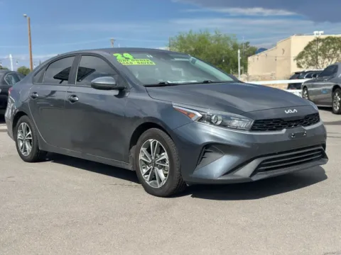 Gray 2024 Kia Forte LXS Sedan 4D for sale in Las Cruces, NM
