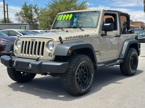 Another view of 2016 Jeep Wrangler Sport SUV 2D for sale in Las Cruces, NM at L&L Auto Sales