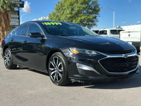 Black 2020 Chevrolet Malibu RS Sedan 4D for sale in Las Cruces, NM