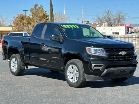 Black 2022 Chevrolet Colorado Extended Cab LT Pickup 4D 6 ft for sale in Las Cruces, NM