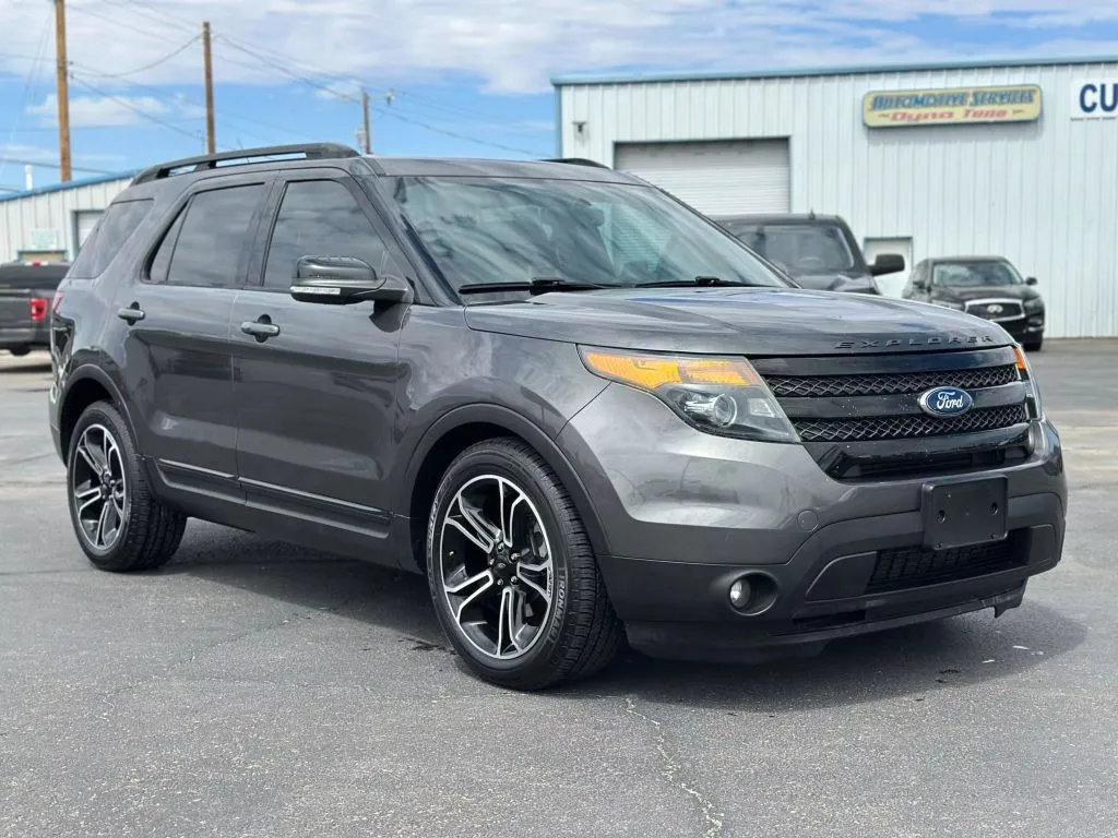 Gray 2015 Ford Explorer Sport SUV 4D for sale in Las Cruces, NM