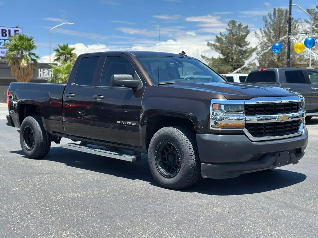 Brown 2019 Chevrolet Silverado 1500 Limited Double Cab Work Truck Pickup 4D 6 1/2 ft for sale in Las Cruces, NM