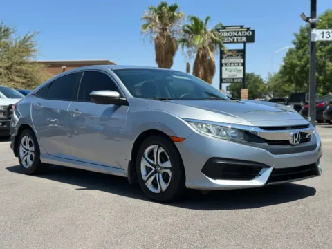 Silver 2018 Honda Civic LX Sedan 4D for sale in Las Cruces, NM