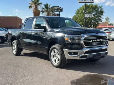 Black 2020 Ram 1500 Crew Cab Big Horn Pickup 4D 5 1/2 ft for sale in Las Cruces, NM