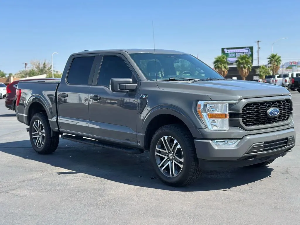 Gray 2021 Ford F-150 SuperCrew Cab XL Pickup 4D 5 1/2 ft for sale in Las Cruces, NM