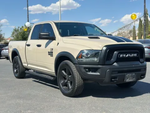 Beige 2019 Ram 1500 Classic Quad Cab Warlock Pickup 4D 6 1/3 ft for sale in Las Cruces, NM