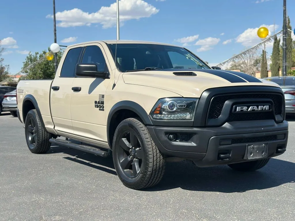 Beige 2019 Ram 1500 Classic Quad Cab Warlock Pickup 4D 6 1/3 ft for sale in Las Cruces, NM