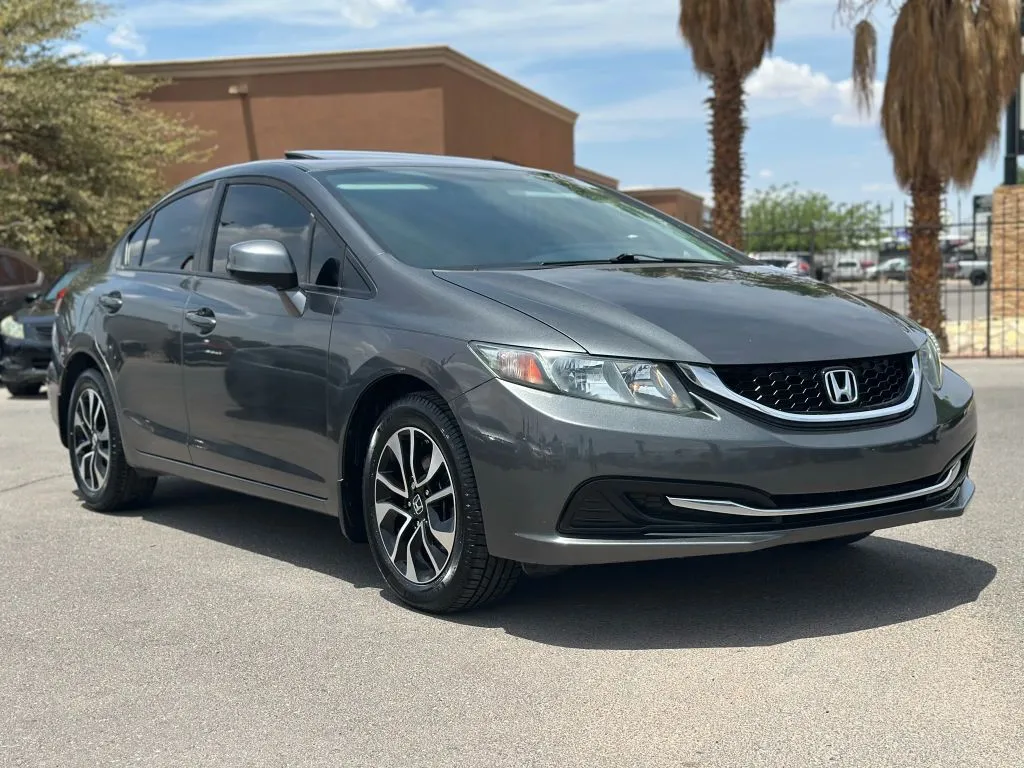 Gray 2013 Honda Civic EX Sedan 4D for sale in Las Cruces, NM